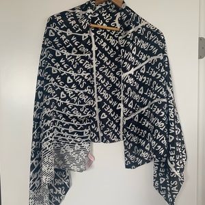 Brand new Large Victoria's Secret 100silk Scarf